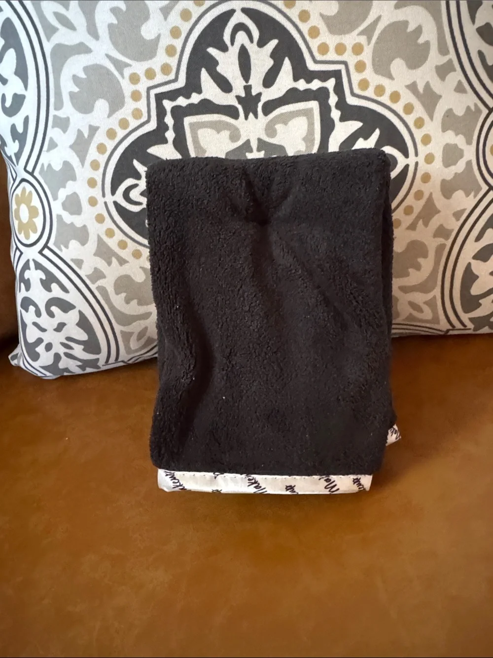 Black & White Makeup Removal Microfiber Cloths - 3 Pack